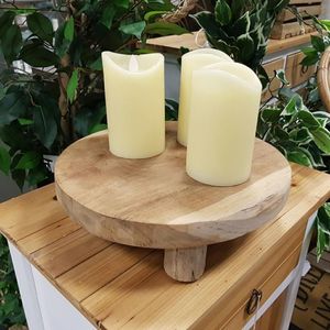 EXCELLENT HOUSWARE Podstawka z drewna tekowego 30 cm 6