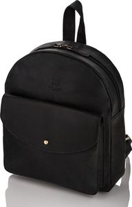 Paolo Peruzzi CZARNY SKÓRZANY PLECAK PAOLO PERUZZI T-18-BL 9