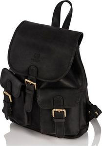 Paolo Peruzzi PLECAK DAMSKI SKÓRZANY PAOLO PERUZZI T-16-BL 5