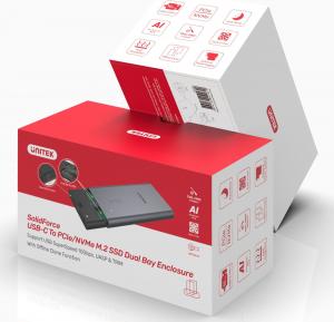 Kieszeń Unitek USB-C 3.2 Gen 2 - M.2 PCIe NVMe (S1206A) 3