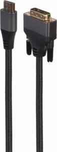 Kabel Gembird HDMI - DVI-D 1.8m czarny (CC-HDMI-DVI-4K-6) 2