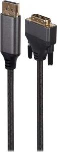Kabel Gembird DisplayPort - DVI-D 1.8m czarny (CC-DPM-DVIM-4K-6) 2