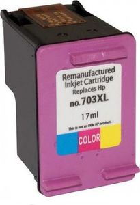 Tusz Superbulk B-H703C tusz trójkolorowy do drukarki HP (zamiennik HP 703 CD888AE), 17ml, kolor 1