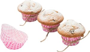 Tadar Papilotki do muffinek 60 szt różowe mix 5x6,5x3 cm 1