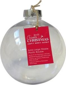 DP Craft Plastikowa bombka do wypełnienia, duża - Create Christmas Dalprint 1