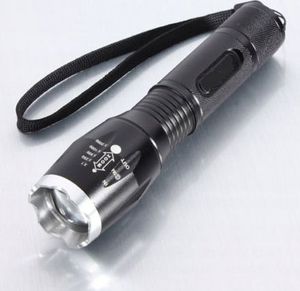Latarka Latarka Taktyczna Led Cree Zoom Xml T6 Wodoodporna 13