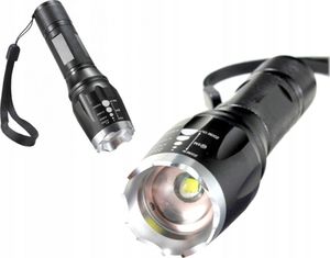 Latarka Latarka Taktyczna Led Cree Zoom Xml T6 Wodoodporna 2