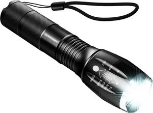 Latarka Latarka Taktyczna Led Cree Zoom Xml T6 Wodoodporna 4