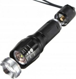 Latarka Latarka Taktyczna Led Cree Zoom Xml T6 Wodoodporna 6