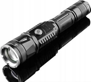 Latarka Taktyczna Latarka Led Cree Xml-T6 Zoom Z Powerbank 14