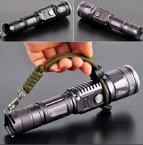 Latarka Taktyczna Latarka Led Cree Xml-T6 Zoom Z Powerbank 7