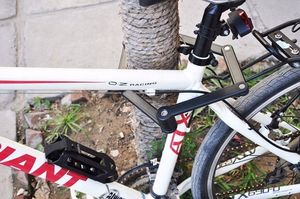 Zamek Składany Pancerny Zapięcie Roweru Segmentowe 7