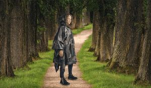 Peleryna Przeciwdeszczowa Ponczo Płaszcz Jack Mors 11