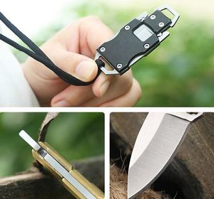 Mini Nóż Taktyczny Składany Scyzoryk Samoobrony 7