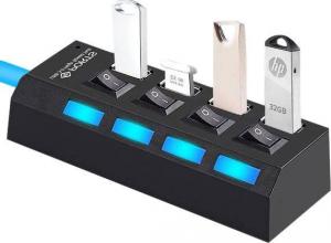 HUB USB Iso Trade 4x USB-A 3.0 (5902802919403) 3