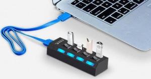 HUB USB Iso Trade 4x USB-A 3.0 (5902802919403) 4