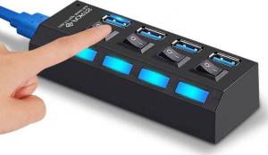 HUB USB Iso Trade 4x USB-A 3.0 (5902802919403) 5