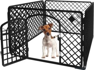 Iso Trade Kojec dla zwierząt - klatka 90x90x60cm 3