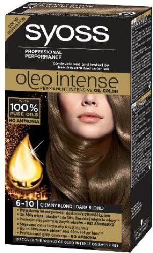 Syoss Farba do włosów Oleo 6-10 ciemny blond 1