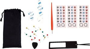 Iso Trade Mapa świata - zdrapka z flagami + akcesoria 2