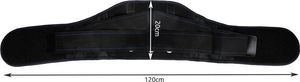 Iso Trade Pas magnetyczny na kręgosłup - 24 magnesy - 110cm 12