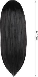 Iso Trade Peruka długa damska czarna P14833 5