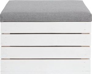 Iso Trade Pufa drewniana - skrzynia 4