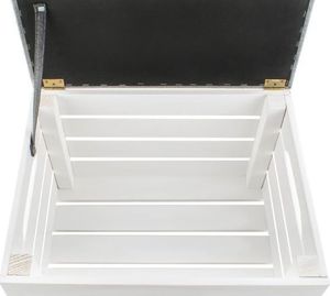 Iso Trade Pufa drewniana - skrzynia 6