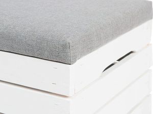 Iso Trade Pufa drewniana - skrzynia 7