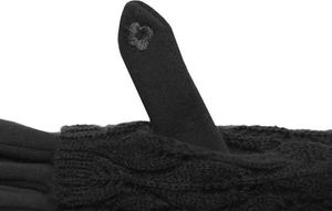 Iso Trade Rękawiczki dotykowe R6413 - czarne 6