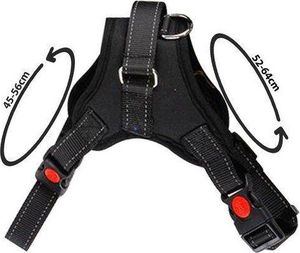 Iso Trade Szelki bezuciskowe dla psa M 5