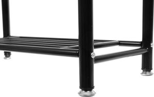 Iso Trade Wieszak na ubrania - stojak z półką na buty 2