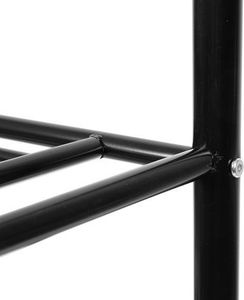 Iso Trade Wieszak na ubrania - stojak z półką na buty 3