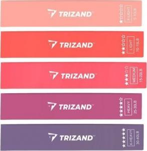 Trizand Mini Band GC15647 różne poziomy oporu w zestawie wielokolorowy 5 szt. 1