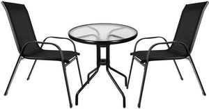 Iso Trade Zestaw mebli balkonowych - stolik + 2 krzesła 1