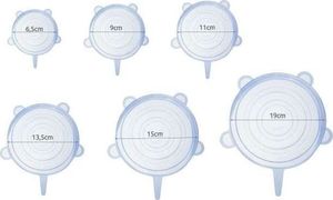 Iso Trade Pokrywki silikonowe - zestaw 6 szt 4