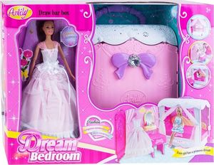 Anlily Anlily Uroczy DOMEK na kółkach lalka wanna ZA2171 11