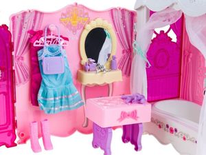 Anlily Anlily Uroczy DOMEK na kółkach lalka wanna ZA2171 5