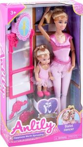 Anlily Anlily zestaw Lalka + laleczka baletnica ZA3487 5