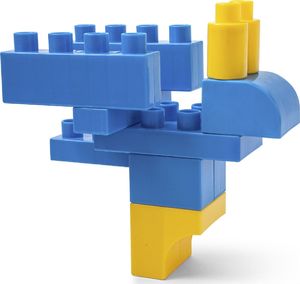 Wader Kids Blocks Klocki w pojemniku 70 elementów (41295) 2