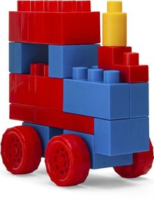 Wader Kids Blocks Klocki w pojemniku 70 elementów (41295) 3