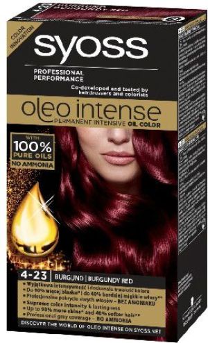 Syoss Farba do włosów Oleo 4-23 burgund 1