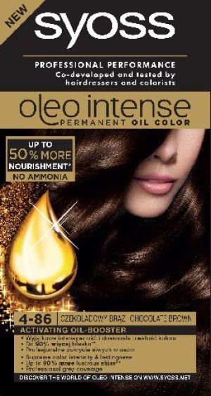 Syoss Farba do włosów Oleo 4-86 czekoladowy brąz 1