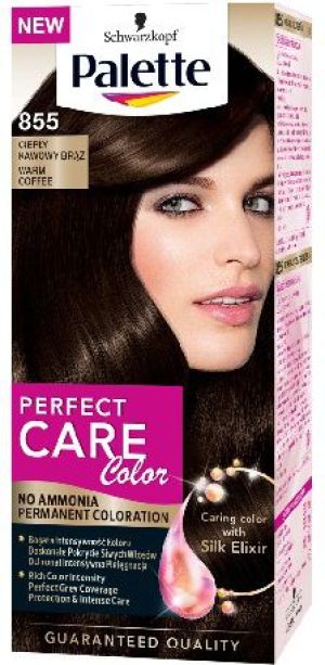 Palette Perfect Care Color Krem koloryzujący nr 855 Ciepły Kawowy Brąz 1
