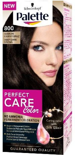 Palette Perfect Care Color Krem koloryzujący nr 800 Głęboki Ciemny Brąz 1
