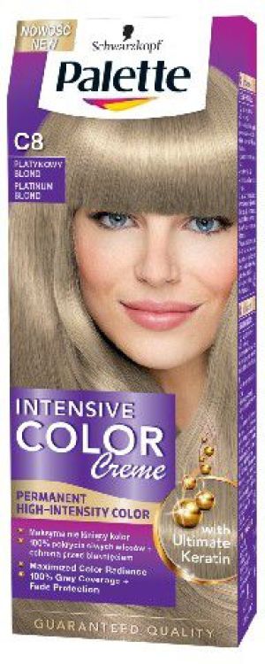 Palette Intensive Color Creme Krem koloryzujący nr C8-platynowy blond 1