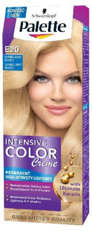 Palette Intensive Color Creme Krem koloryzujący nr E20-superjasny blond 1