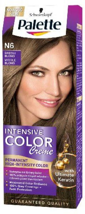 Palette Intensive Color Creme Krem koloryzujący nr N6-średni blond 1