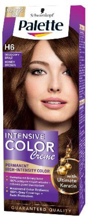 Palette Intensive Color Creme Krem koloryzujący nr H6-miodowy brąz 1