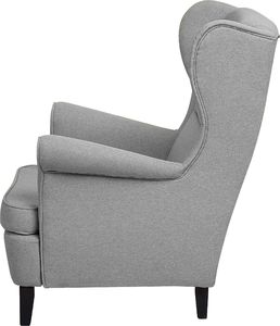 Beliani Fotel szary ABSON 3
